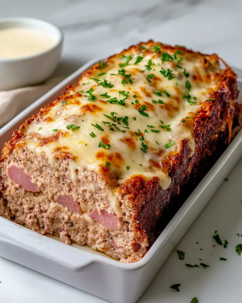 Chicken Cordon Bleu Meatloaf