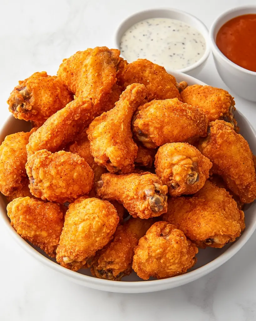 Crispy Golden chicken wings