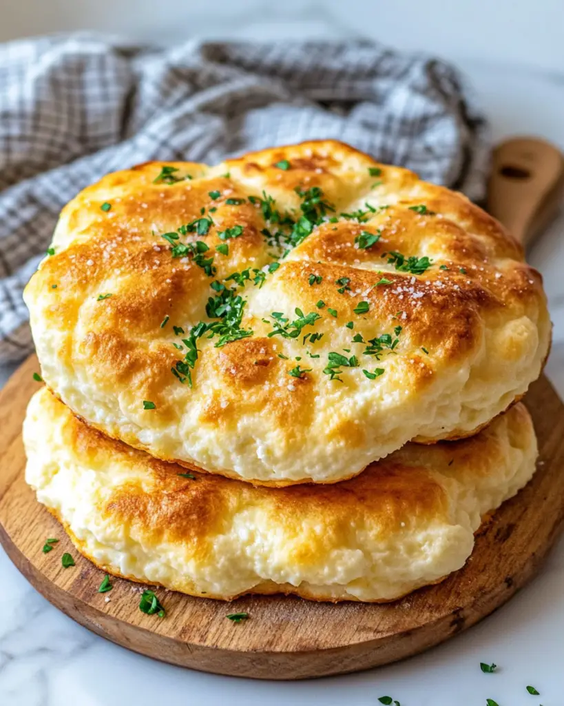 Fluffy Cottage Cheese Cloud Bread