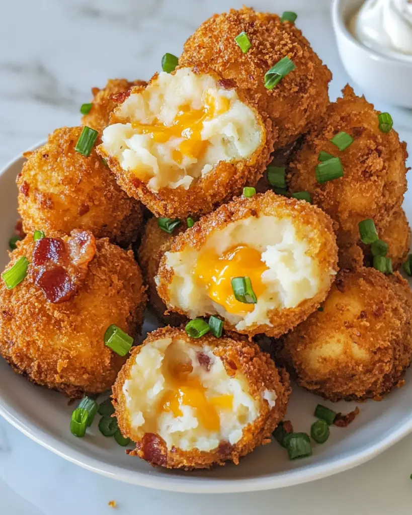 Loaded Mashed Potato Balls