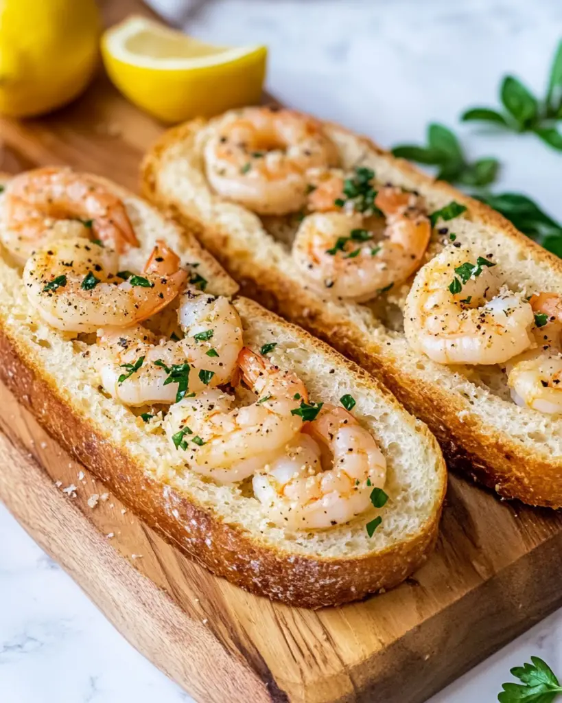 Parmesan Shrimp Sourdough