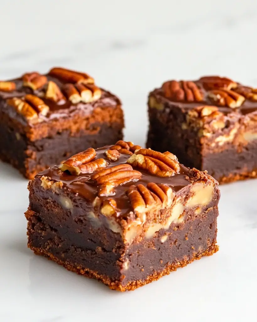 Pecan Pie Brownie Bombs