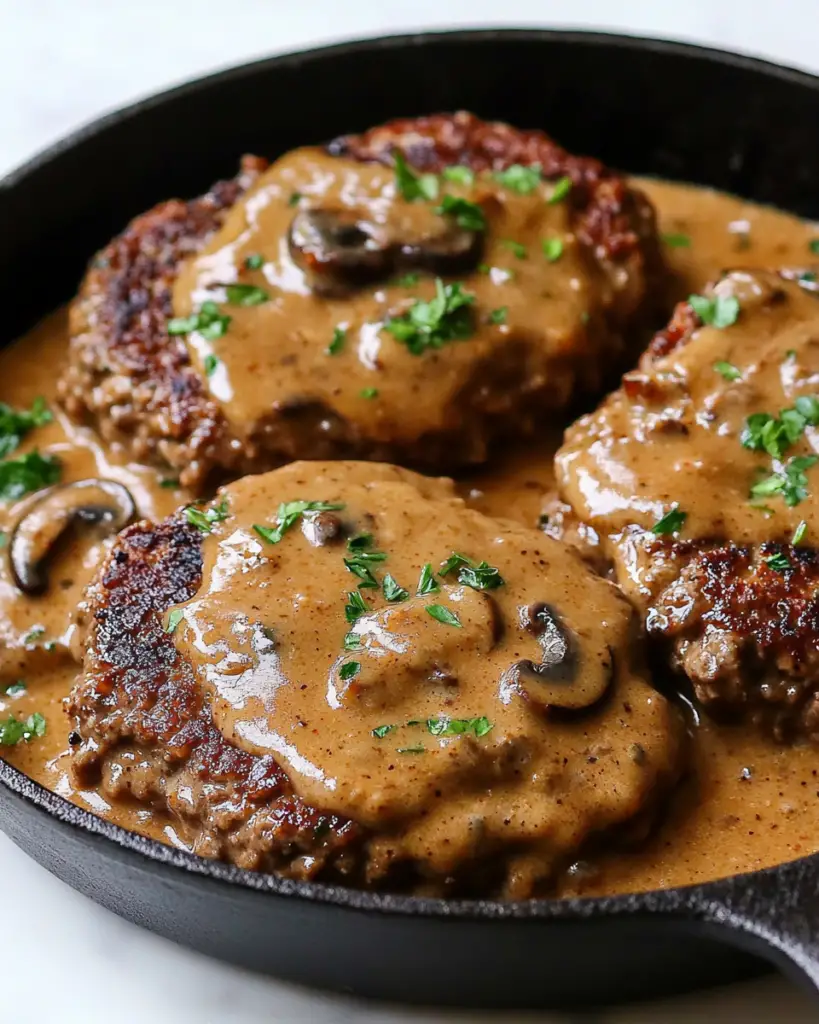 Smothered Hamburger Steak