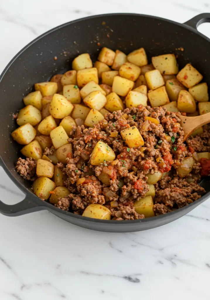 Ground Beef and Potatoes