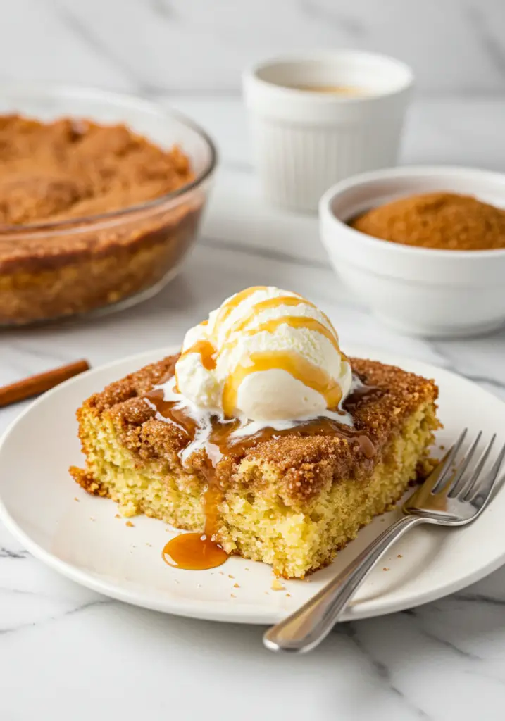 classic snickerdoodle Cobbler