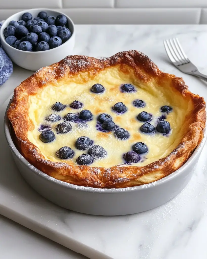 Blueberry Dutch Baby