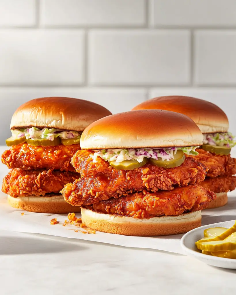 Nashville Hot Chicken Sandwiches