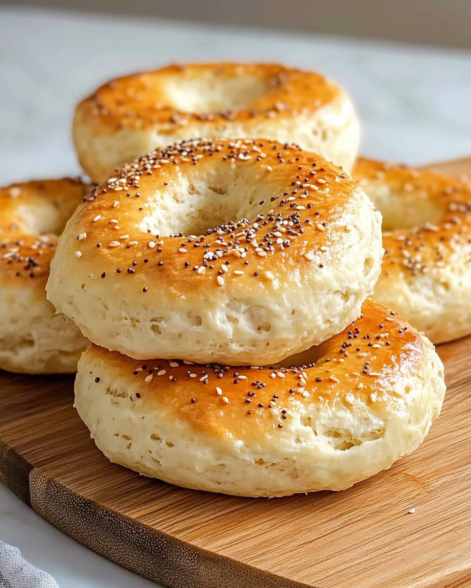 fluffy-cottage-cheese-almond-flour-bagel