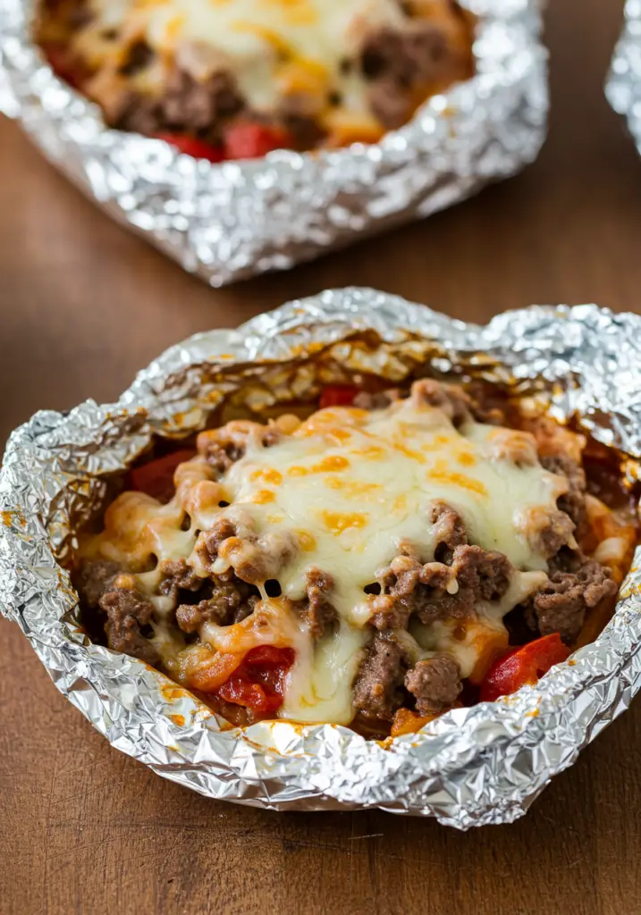 Philly Cheesesteak Foil Packets