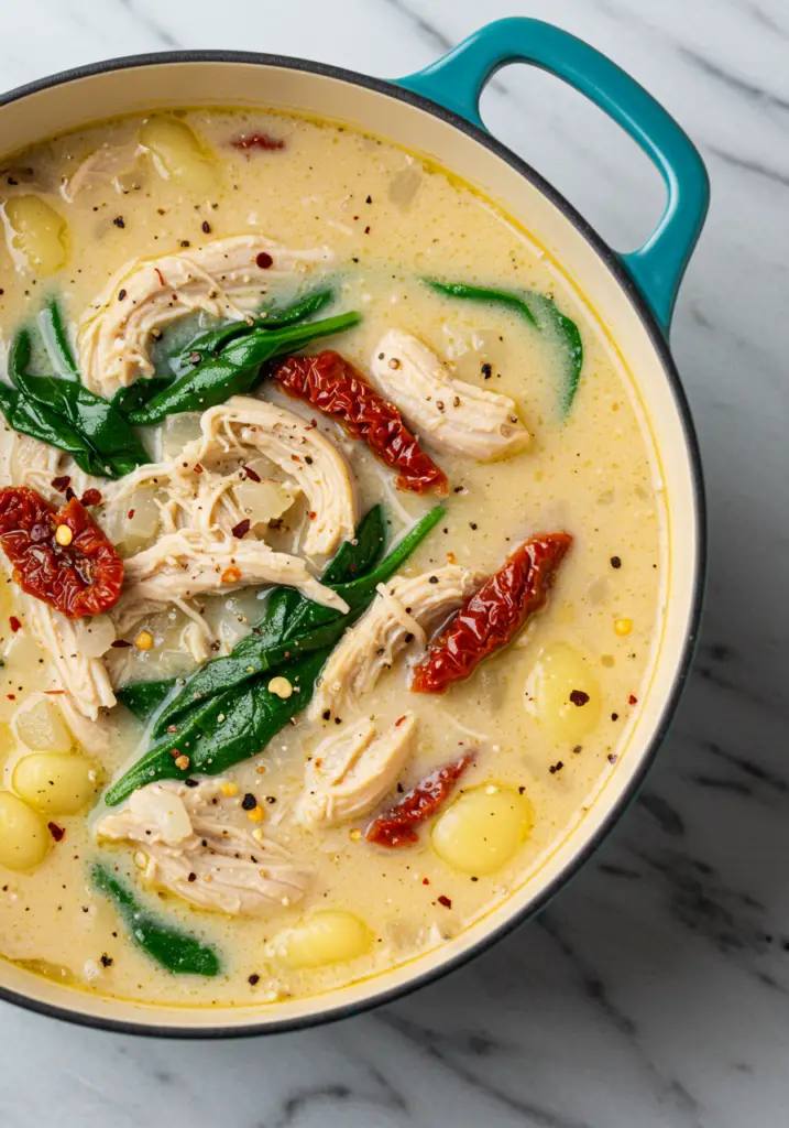 Marry Me Chicken Soup (Tuscan Style)