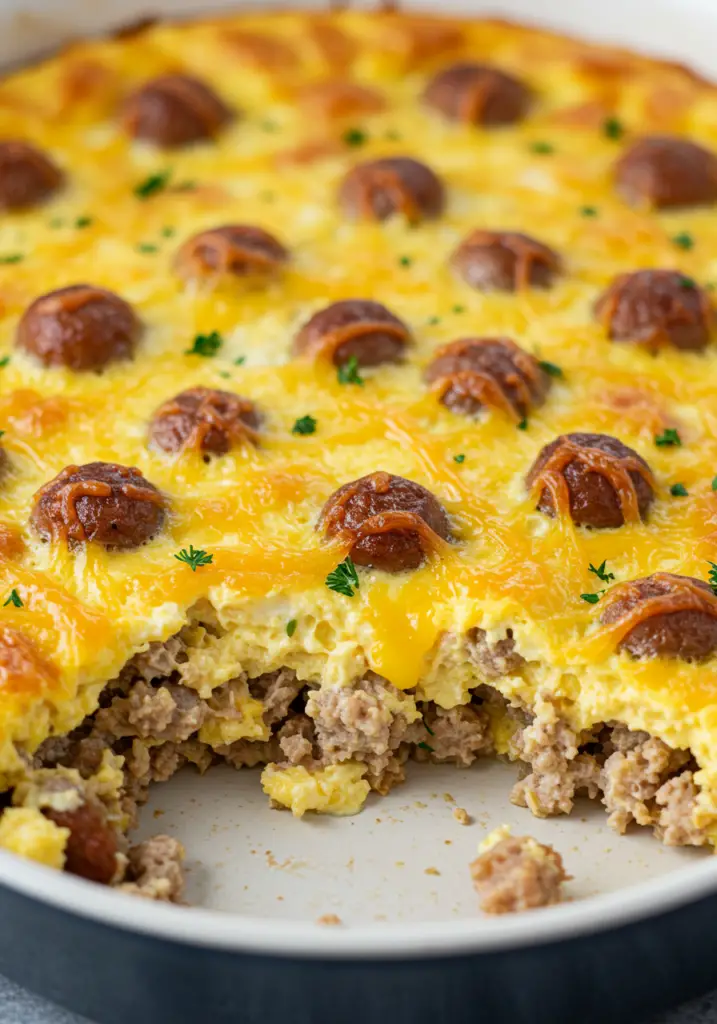Turkey Sausage and Egg Casserole