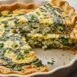 Fluffy Crustless Ricotta Quiche
