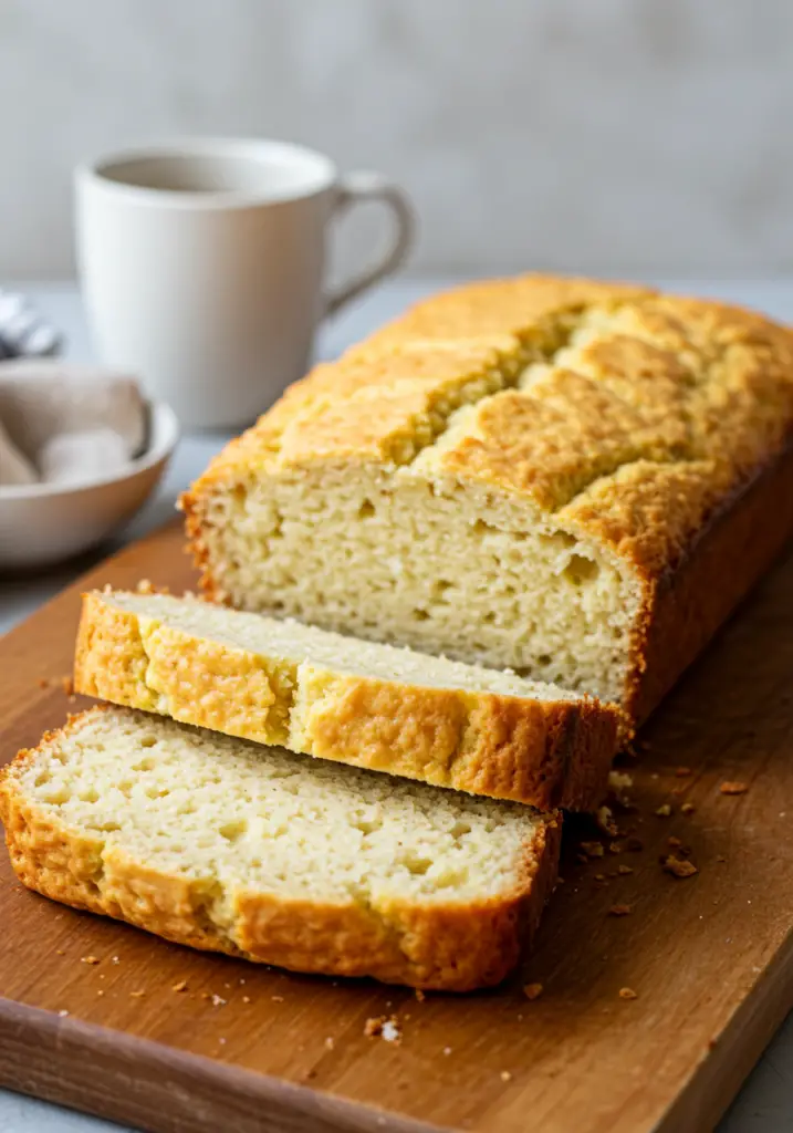 Cottage Cheese Bread with Almond Flour