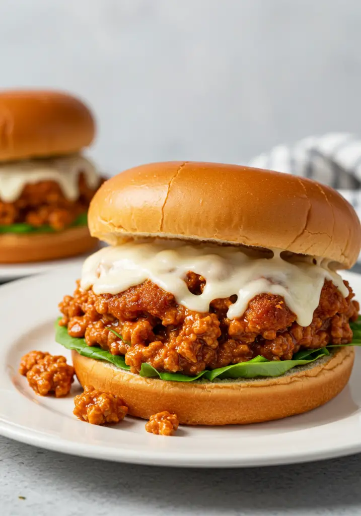 Chicken Parmesan Sloppy Joes