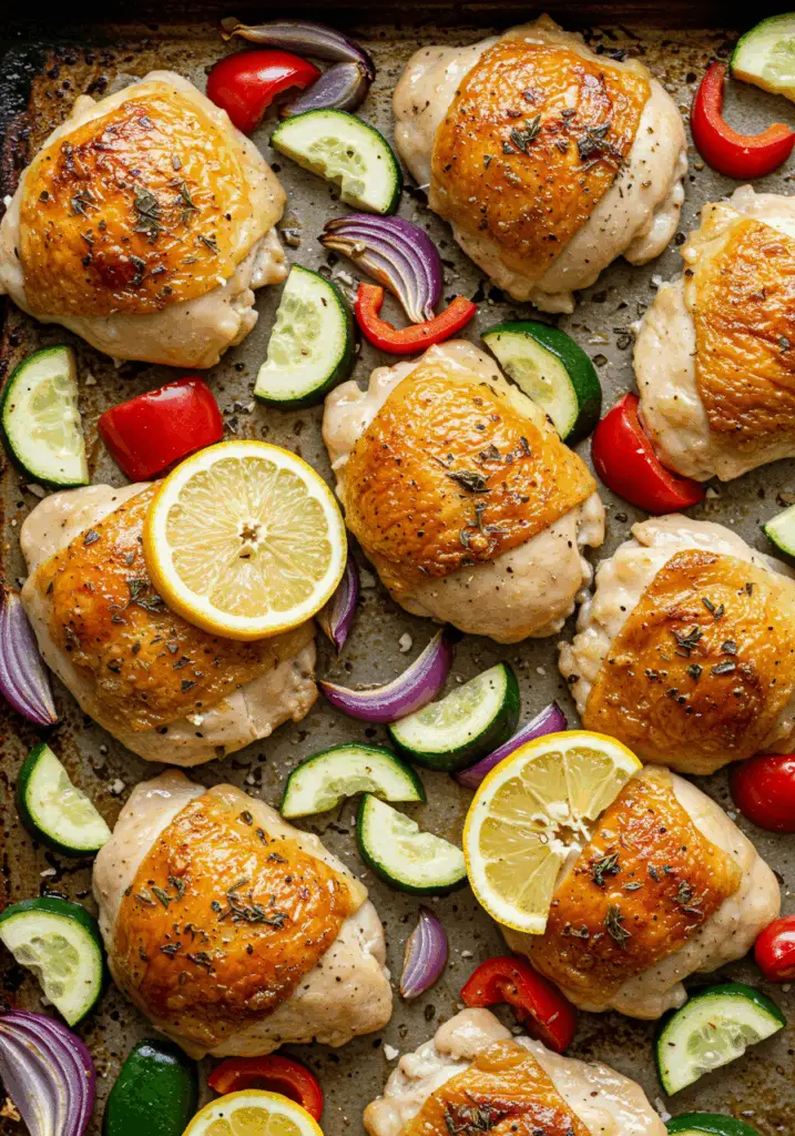 Greek Sheet Pan Chicken