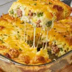 Turkey Sausage Cream Cheese Casserole