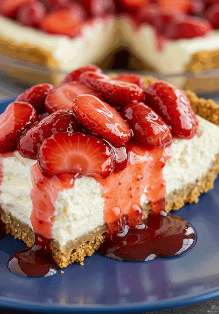Strawberry Cheesecake Dump Cake