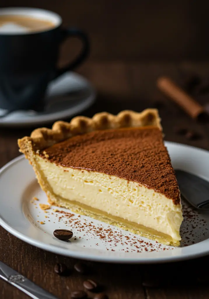 Coffee Custard Pie