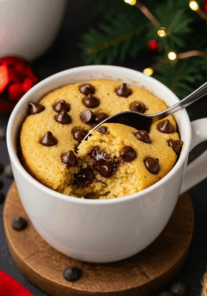 Chocolate Chip Mug Cake