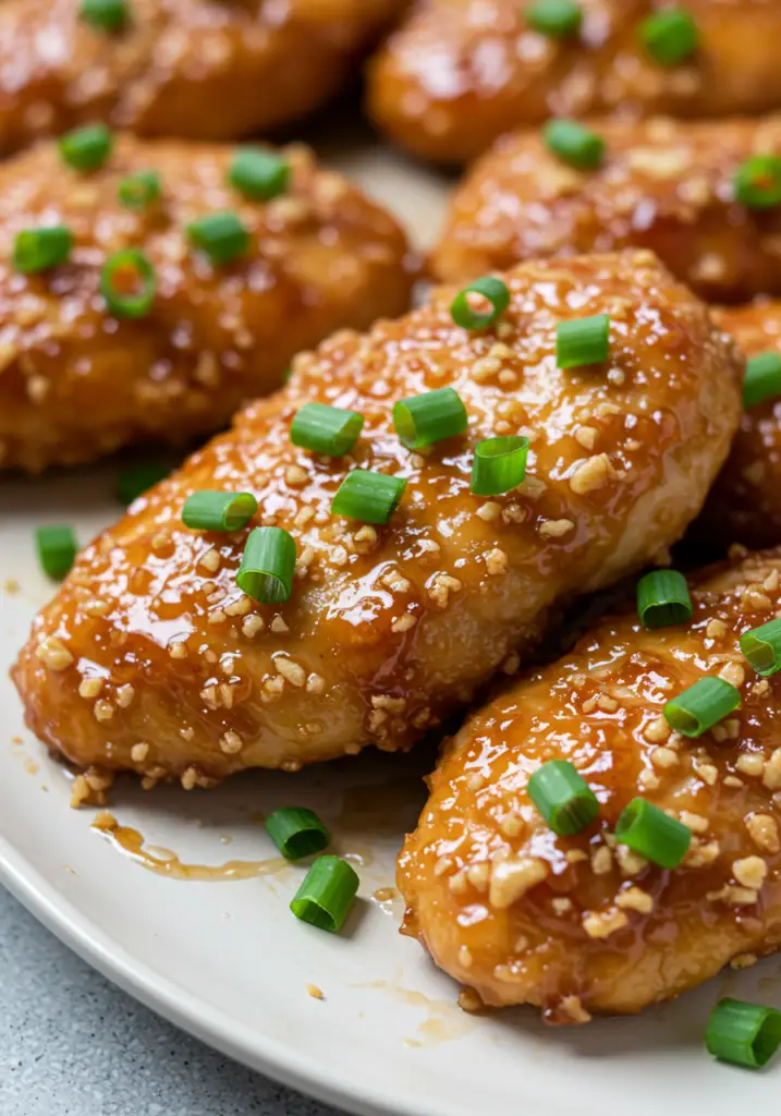 Double Crunch Honey Garlic Chicken Breasts