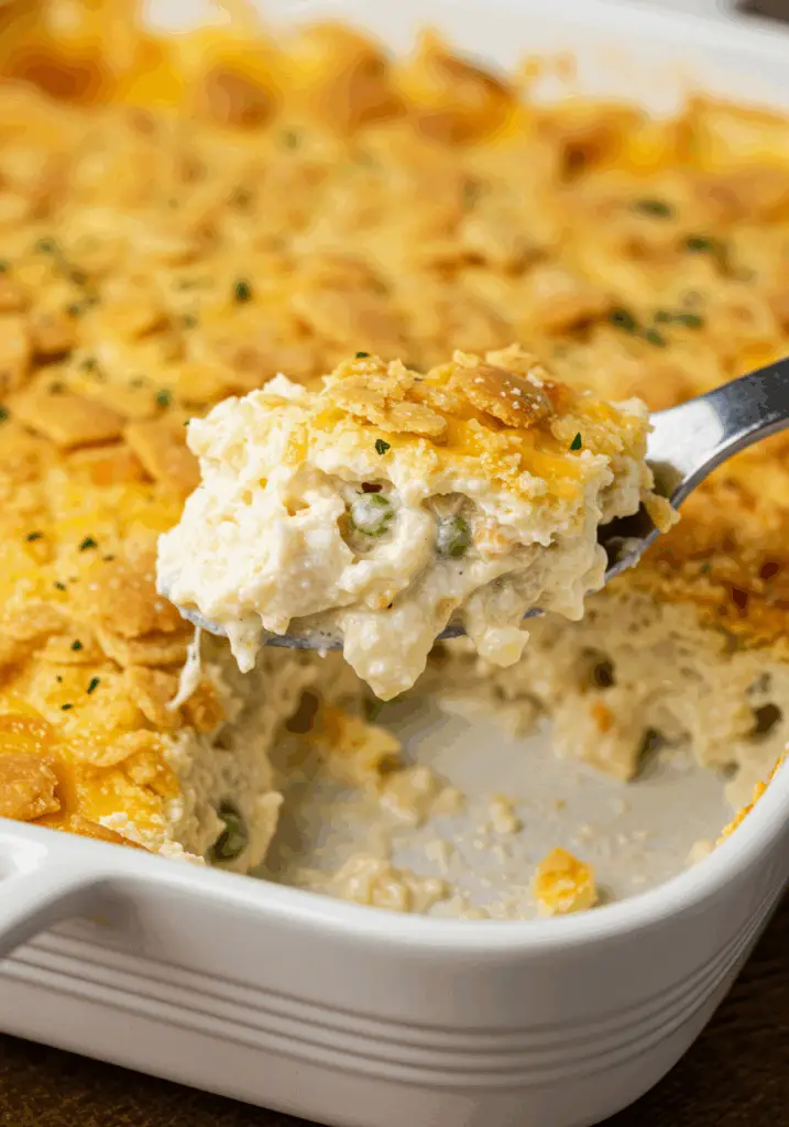 Ritz Cracker Chicken Casserole