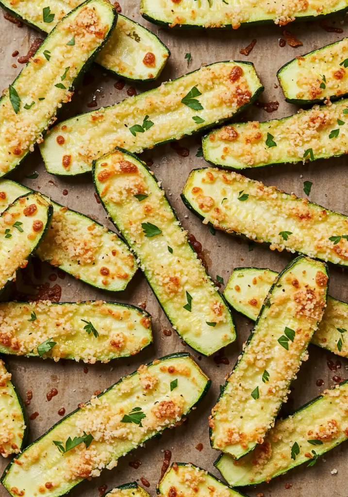 Baked Parmesan Zucchini