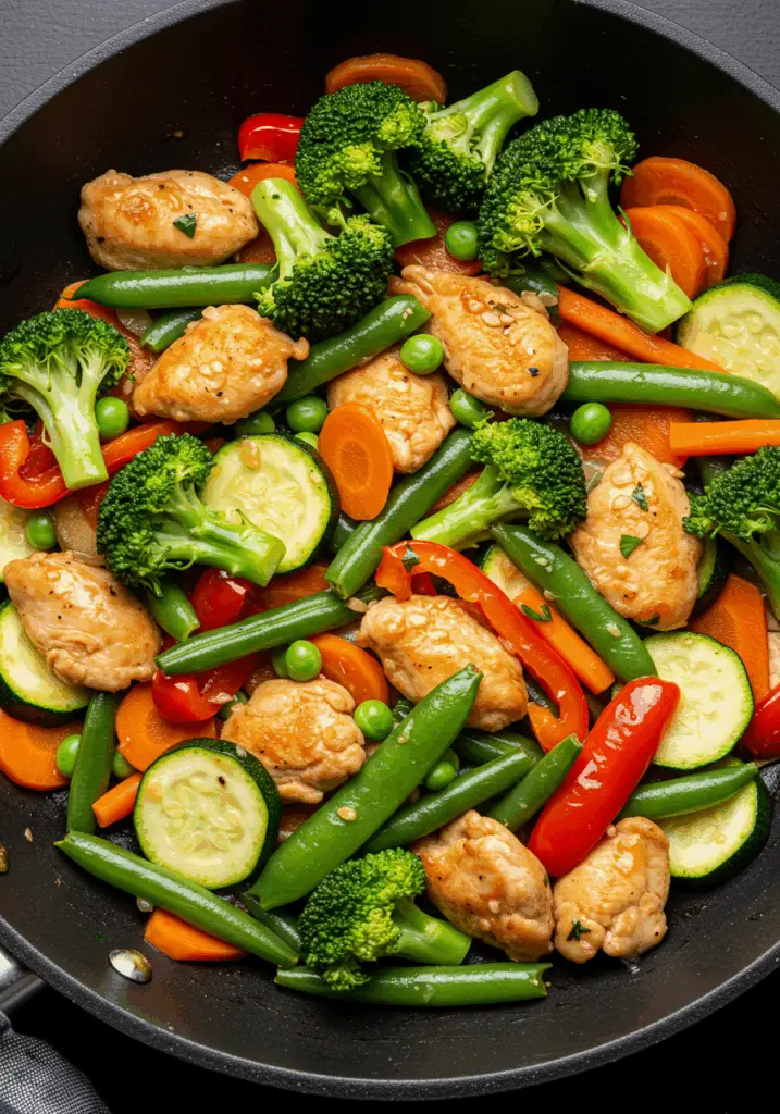 Healthy Chicken and Vegetable Skillet
