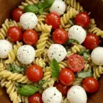 Creamy Caprese Pasta Salad