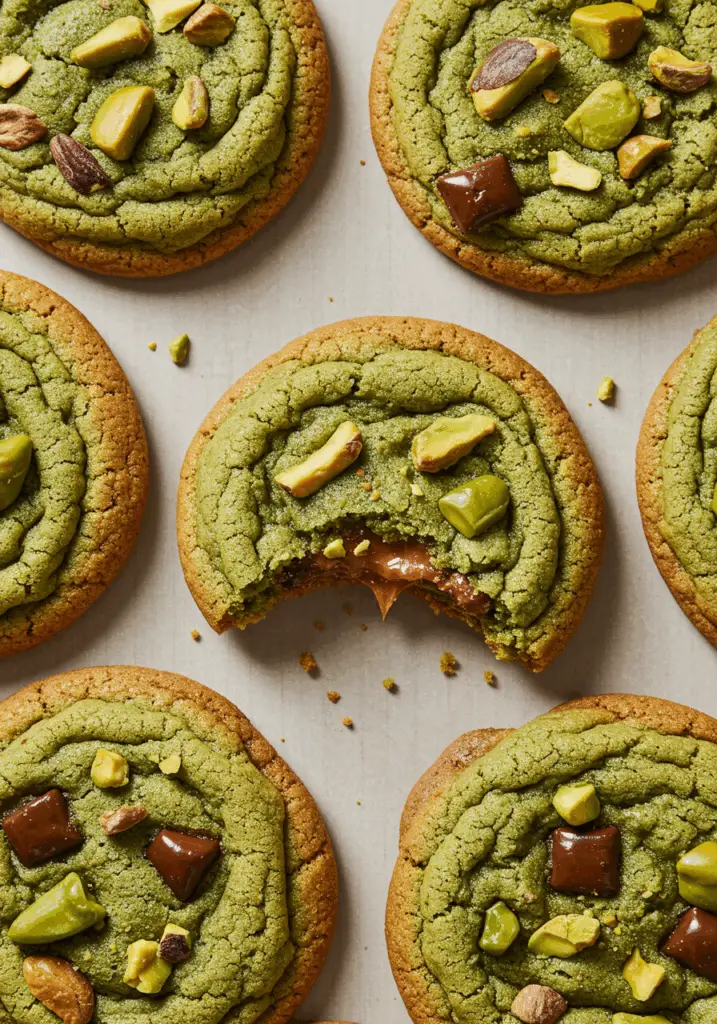 Pistachio Cream Cookies