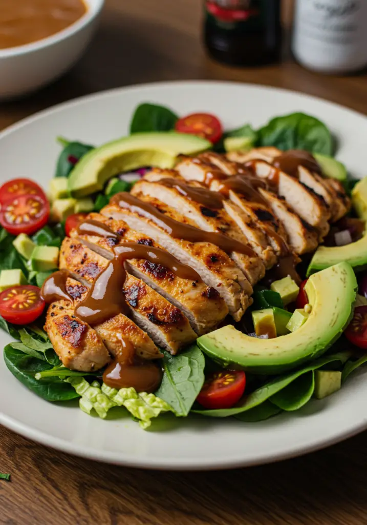 Grilled Chicken Avocado Salad