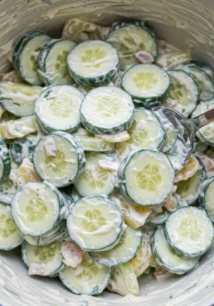 Creamy Cucumber Salad