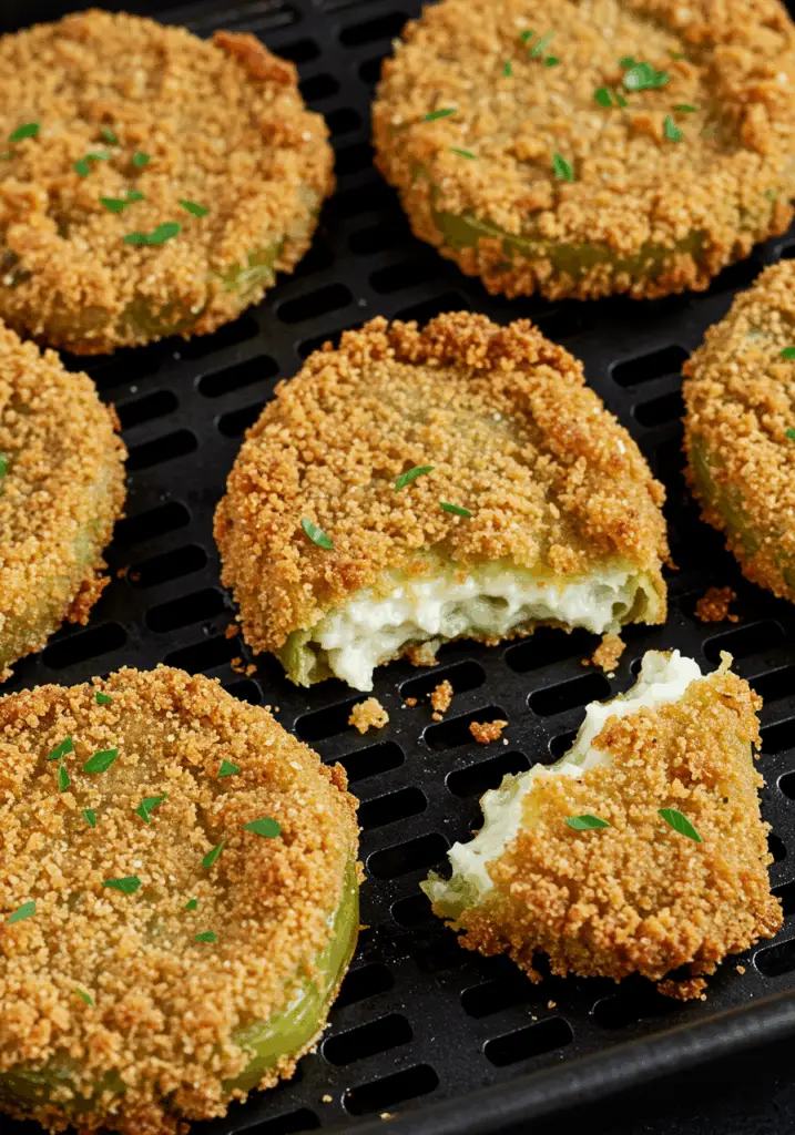 Air Fryer Fried Green Tomatoes