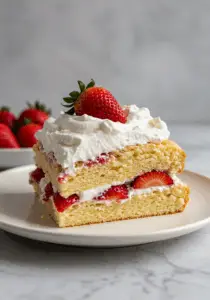 Slab Strawberry Shortcake