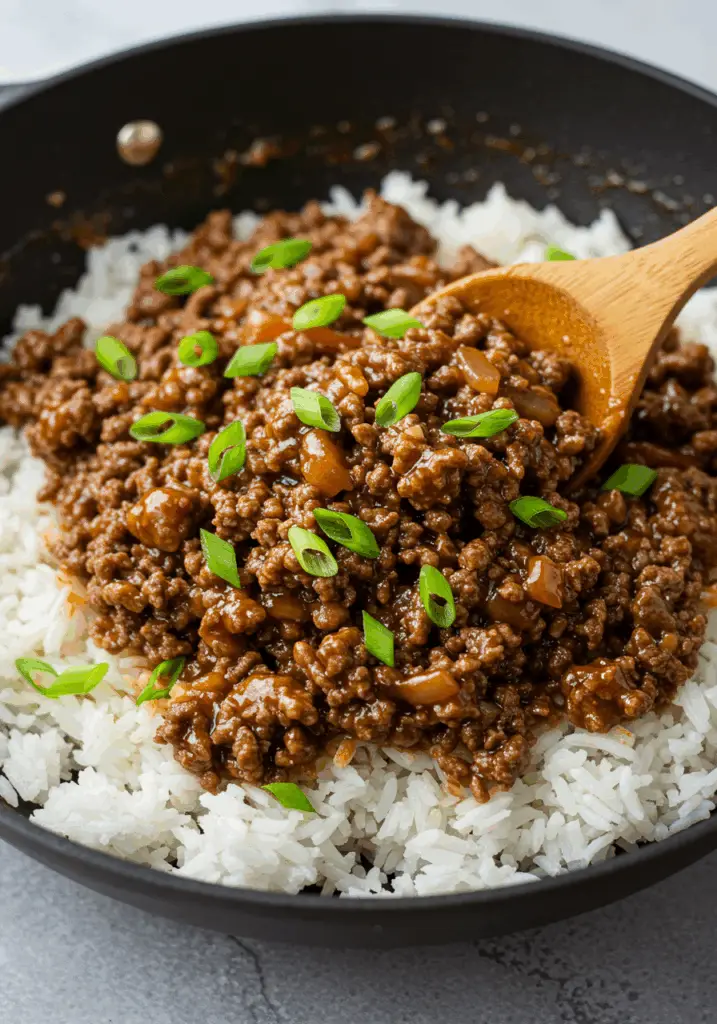 Mongolian Ground Beef