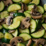 Low-Carb Sautéed Zucchini with Mushroom