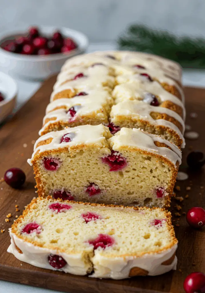 Cream Cheese Cranberry Loaf