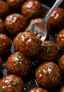 Hot Pepper Jelly Meatballs