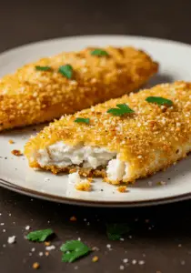 Crispy Parmesan Crusted Fish