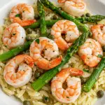 Garlic Shrimp Orzo
