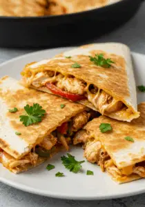 Chicken Fajitas Quesadillas