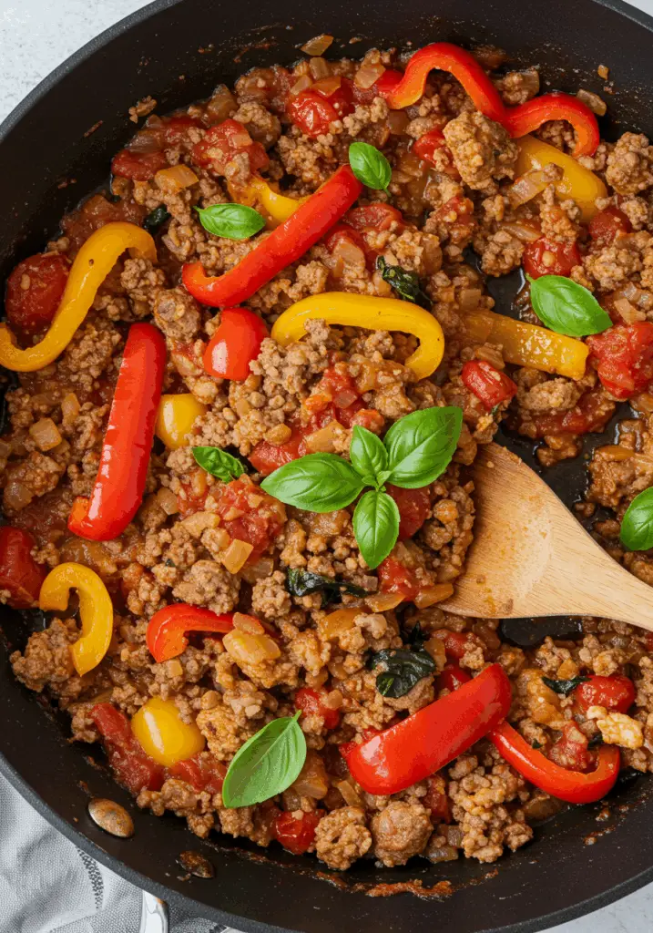 Unstuffed Peppers