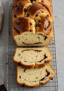 Chocolate Chip Brioche Bread
