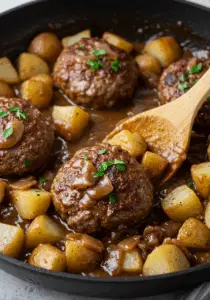 Salisbury Steak & Potato Skillet