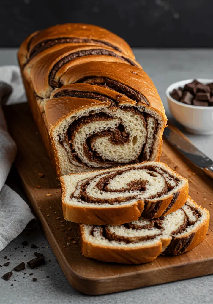 Chocolate Swirl Milk Bread