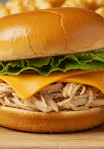 Crock-Pot Ranch Chicken Sandwiches