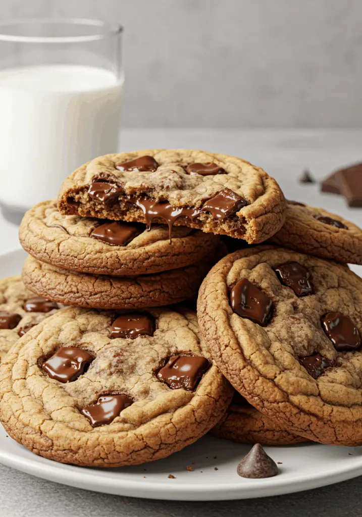 Gooey Reese’s Cheesecake Cookies