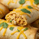 Baked Chicken Chimichangas