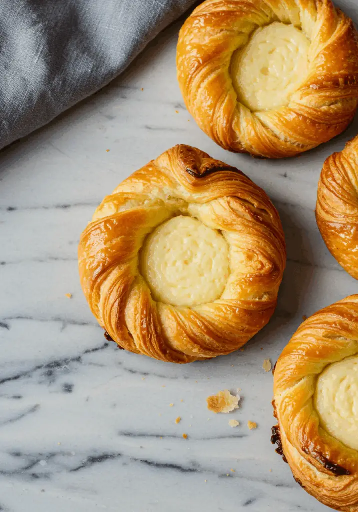 Homemade Cheese Danishes