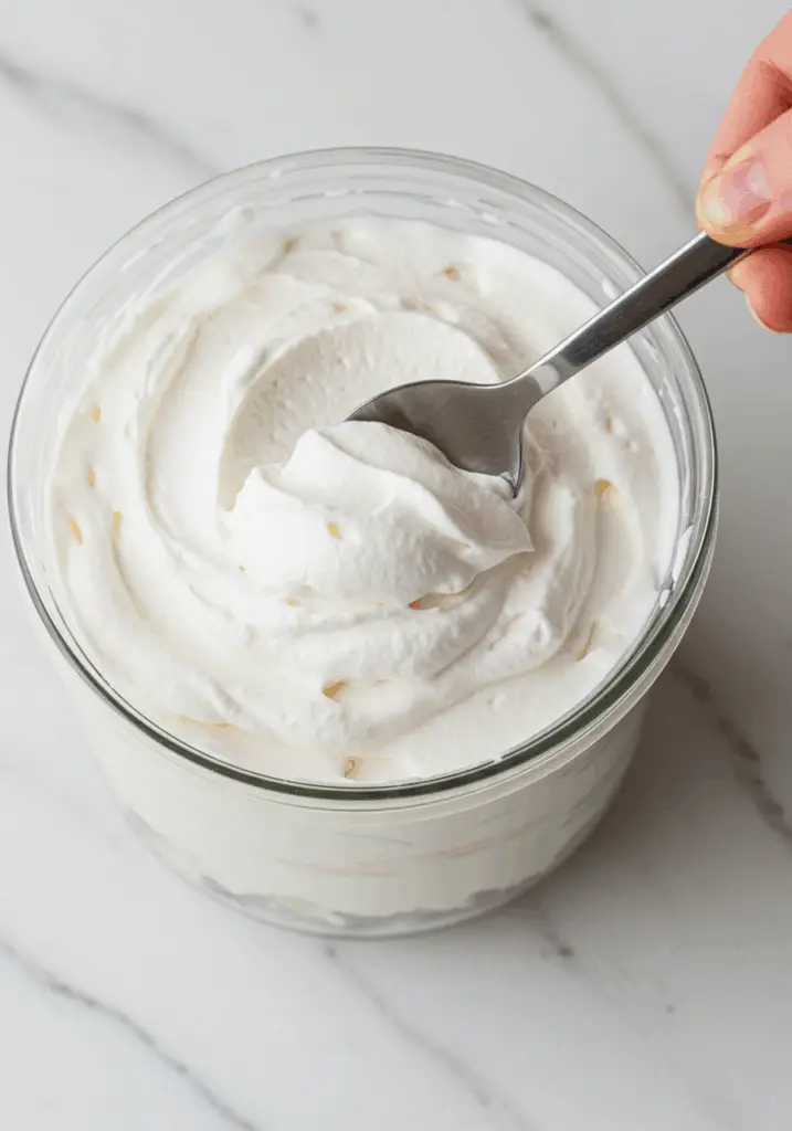 Cool Whip and Pudding Frosting
