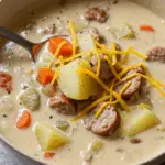 Creamy Turkey Sausage and Potato Soup